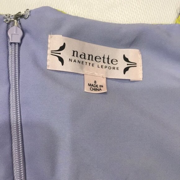 NANETTE LEPORE Ruffled Floral Chiffon Dress - Picture 7 of 7